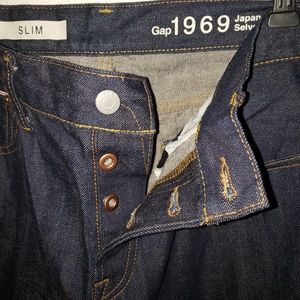 GAP 1969 Men's Japanese Selvedge Jeans
